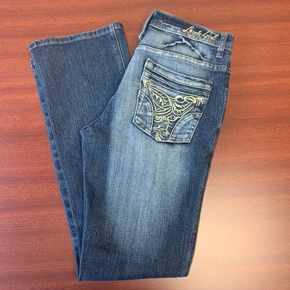 Lovely Girl Boot Cut Jeans - Picture 1 of 7